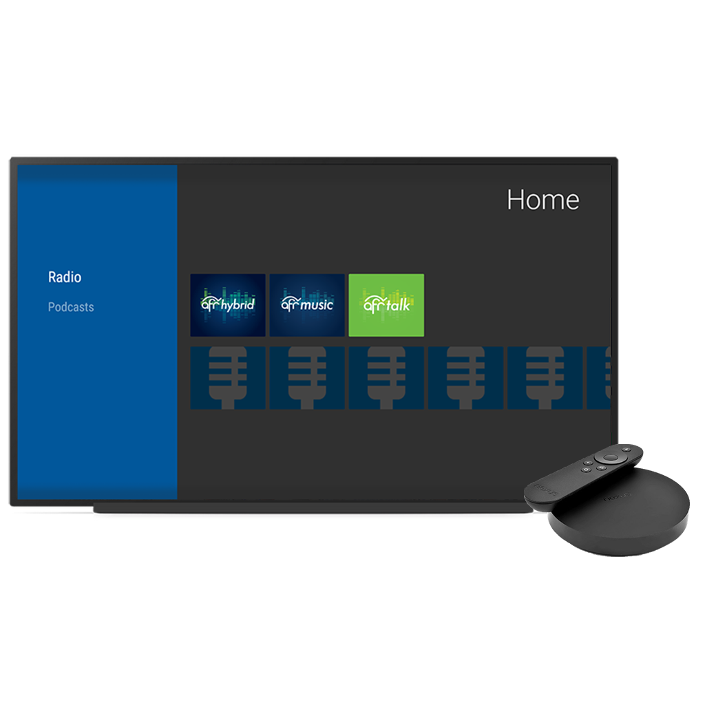 AFR App on Android TV